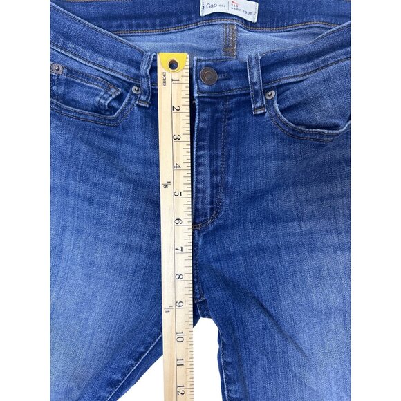 GAP 1969 Women’s 28S Baby Bootcut Jeans Medium Wash Denim Selvedge - Picture 5 of 12
